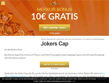 Tablet Screenshot of jokerscap.net